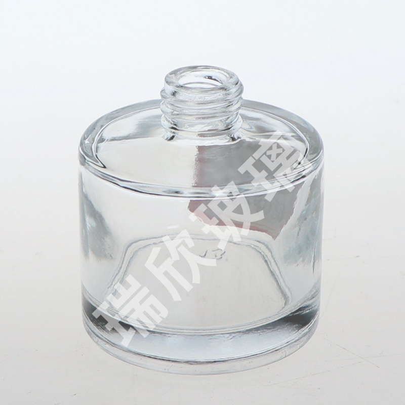 Difuzor cu sticlă de sticlă tip rotund 100ml cu capac cu role
